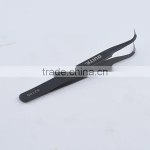 Black Tweezers Anti-static Tweezers for Bent Head thumbnail-5
