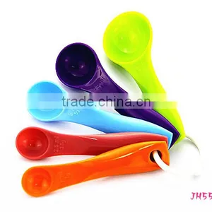 Multi-colored Measuring Spoon Set of 5 thumbnail-1