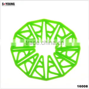 16009 Heart Shape Silicone High Temperature Heat Insulation Mat Kitchenwares Silicone Mat Flexible Silicone Heating Mat thumbnail-1