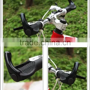 2017 Hot Durable Anti-slip Rubber Aluminum Alloy Integrated Bike Bicycle Handlebar Beauty Design Mountain Bikes Handlebar Parts thumbnail-1