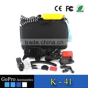2016 Hot Selling Wholesale 16 in 1 Products Kit for Gopros Heros 4 Action Camera Accessories Kit Mount thumbnail-2