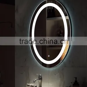 Oval Shaped Wireless Waterproof Mirror TV thumbnail-1