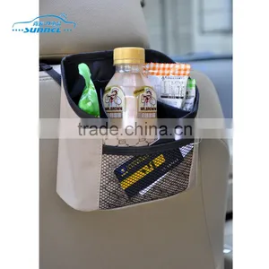 Small Backseat Car Organizer , Car Headrest Hanging Bag thumbnail-1