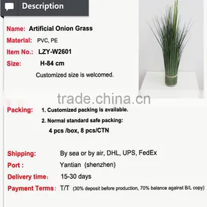 Environmental Factory Manual Artificial Bundle Indoor Onion Grass thumbnail-2