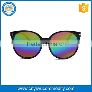 Cheap Mirrored Sunglasses Metal Frames Sun Glasses With Custom Logo Lens Printed thumbnail-1