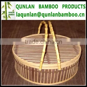 Custom Eco-friendly Bamboo Baskets thumbnail-1