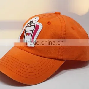 Customize Cotton Baseball Cap Hat With Embroidery LOGO thumbnail-2