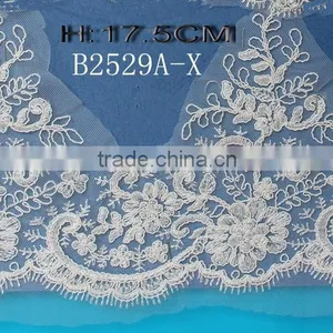 Professional Wedding Cotton Ladder Lace Trim With Bottom Price thumbnail-6