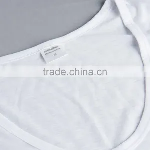 Deep Scoop Neck Women T Shirts.sublimation Blanks. Print Your Own Design. Real Factory. 3-5 Day Production Time thumbnail-3