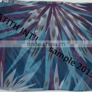 Printed Silk Scarf thumbnail-5