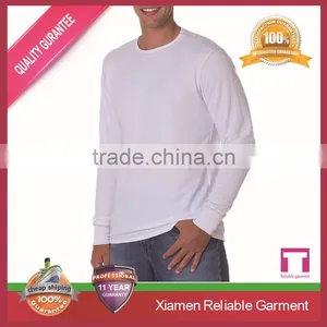 Hot Sale Bulk Soft Cotton Long Sleeve Tshirt Promotional Printing OEM Supplier in China thumbnail-3