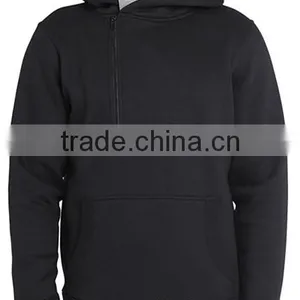 Custom Blank Hoodies With a Side Zipper With Pocket thumbnail-2