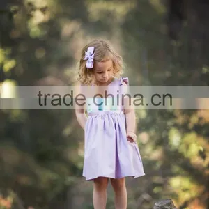 Wholesale Clothing Floral Sundress Baby Girl Party Dress Children Frocks Designs thumbnail-2