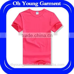 Plain Cotton T Shirts Cheap T Shirt in Bulk Wholesale China Factory thumbnail-1