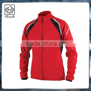 Detachable Sleeves Reflective Trims Waterproof Softshell Cycling Jacket for Man thumbnail-3