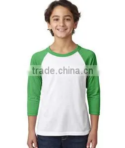 Next Level Apparel Youth CVC 3/4 Raglan Tee - Made From 60% Combed Ring-spun Cotton and 40% Polyester Jersey thumbnail-6