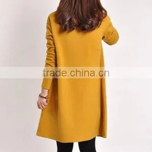 New Women Autumn Winter Long Sleeve Knitted Evening Party Casual Loose Dress thumbnail-2