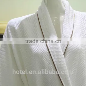 High Quality Waffle Knitted Bath Robe thumbnail-2