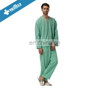 Flame Retardant Nightwear Hospital Pajamas for Patient thumbnail-1