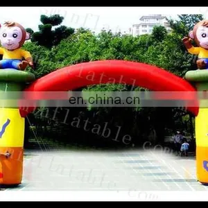New Design Inflatable Monkeys Decoration Arch Animal Zoo Arch Welcome Arch thumbnail-1
