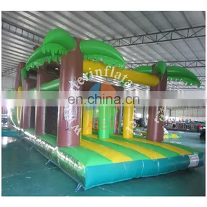 PVC Material and Inflatable Obstacle Course Type Jungle Obstacle Run for Event Party Playing thumbnail-2