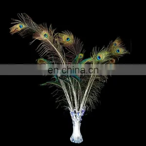 Factory Wholesale High Quality Big Eye Natural Peacock Feathers thumbnail-2