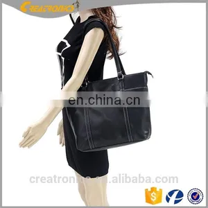 CR Hot Promotion Fashion Women Leather PU Soft Handbag Designer Laptop Bag Shoulder Bags Women Bag thumbnail-3