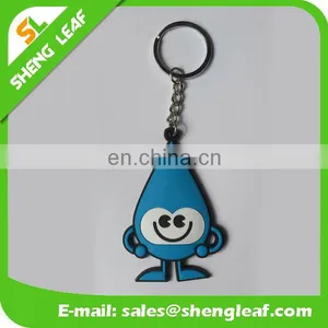Fashion Promotional Custom Shaped Soft Pvc Rubber Keychain thumbnail-1