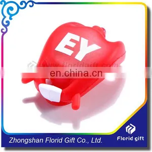 Mini Silicone Cycling Bike Light LED Front / Rear Security Warning Lamp thumbnail-2