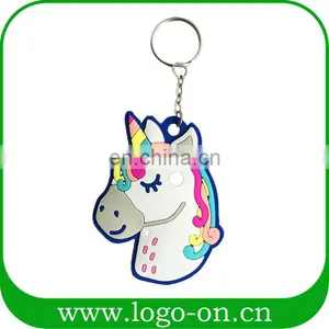 Rainbow Unicorn Party Favor Keychain Customer Design Available thumbnail-3