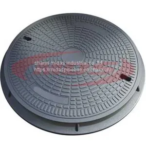 Standard Size Cast Ductile Iron Manhole Cover thumbnail-3