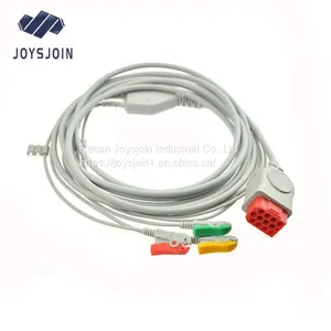 Bionet ECG Cable,BM5 5 Lead Ecg Cable With Clip thumbnail-1