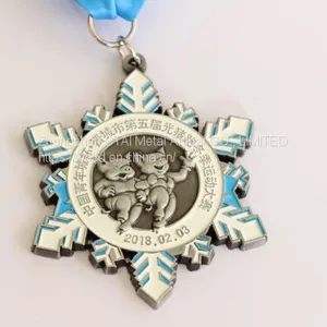2019 New Hot Sale Custom Metal 3D Sport Medal for Finisher thumbnail-1