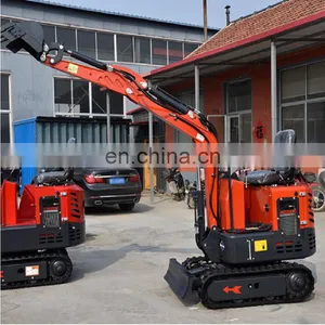 China Supply 1000KG Hydraulic Small Digger Mini Excavator thumbnail-3