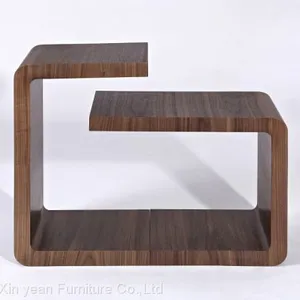 Unique Wooden Gabriel Side Table thumbnail-1