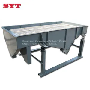High Efficiency Linear Vibrating Screen Separating Wood Powder Sieve Machine thumbnail-4