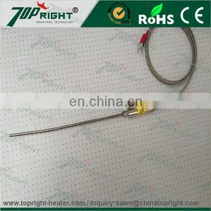 Topright Armored Temperature J K Type Thermocouple Sensor Temperature0-1200 With Good Quality thumbnail-5