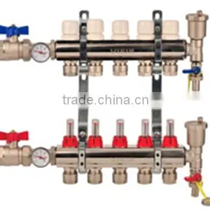 Floor Radiant Heating Manifold of Brass thumbnail-1