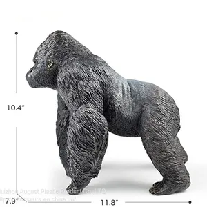 Realistic King Kong Action Figure Desktop Decoration Soft Vinyl Gorilla Collectible Figurine Model Toy Figure thumbnail-5