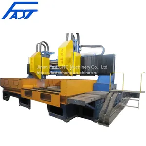 Automatic Double Spindle BT40 Metal Sheet Gantry Structure CNC Drilling Machine thumbnail-1