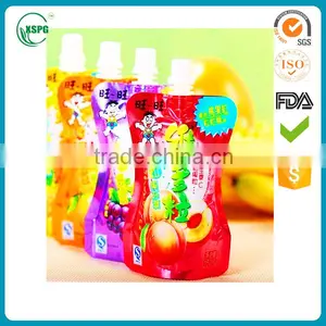 Irregular Spout Pouch With Middle Spout for Food thumbnail-1