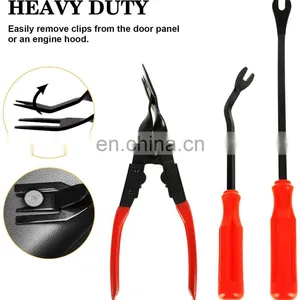 Car Audio Repair Tools Trim Removal Tool Kit Auto Clip Fastener Remover Tool Set thumbnail-4