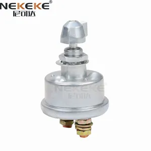 NEKEKE 12V Master Battery Disconnect Kill Switch 2 Post Nascar Car Battery Power Off Switch thumbnail-2