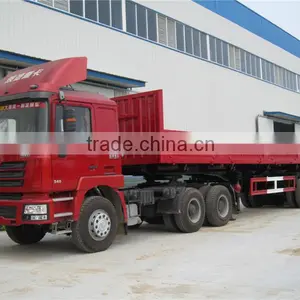 3 Axles Dropside Semi Trailer thumbnail-1