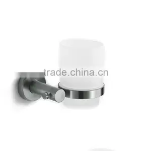 On-demand Mental Single Cup Holder Commercial Single Stainless Steel Bathroom Wall-mounted Durable Cup Holder thumbnail-1