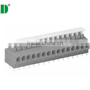 Pitch 3.81mm PCB Spring Screwless Terminal Blocks With Push Button Hot Sale thumbnail-1