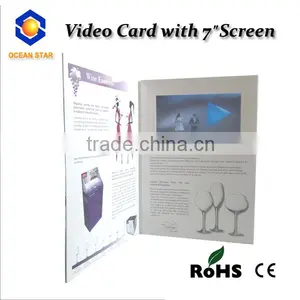 Chinese Video Brochures Fashion and Cheap Video Greetings Cards thumbnail-5