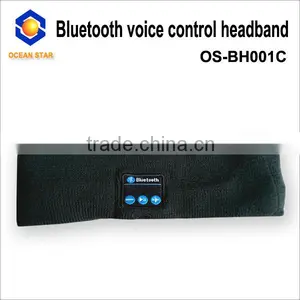 Handmade Custom Embroidered Sweatbands Sports Bluetooth Headband thumbnail-1