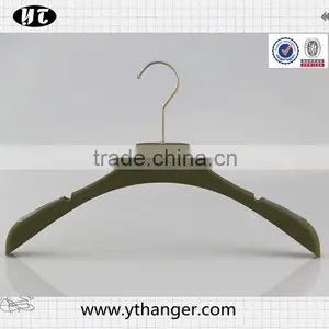 Luxury Plastic Rubber Hanger for Clothes With Print Logo thumbnail-1
