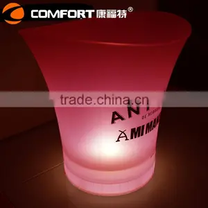 Competitive PP Plastic Belvedere Wine Bucket LED Ice Bucket thumbnail-4